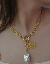 Load image into Gallery viewer, Antique Coin Baroque Necklace
