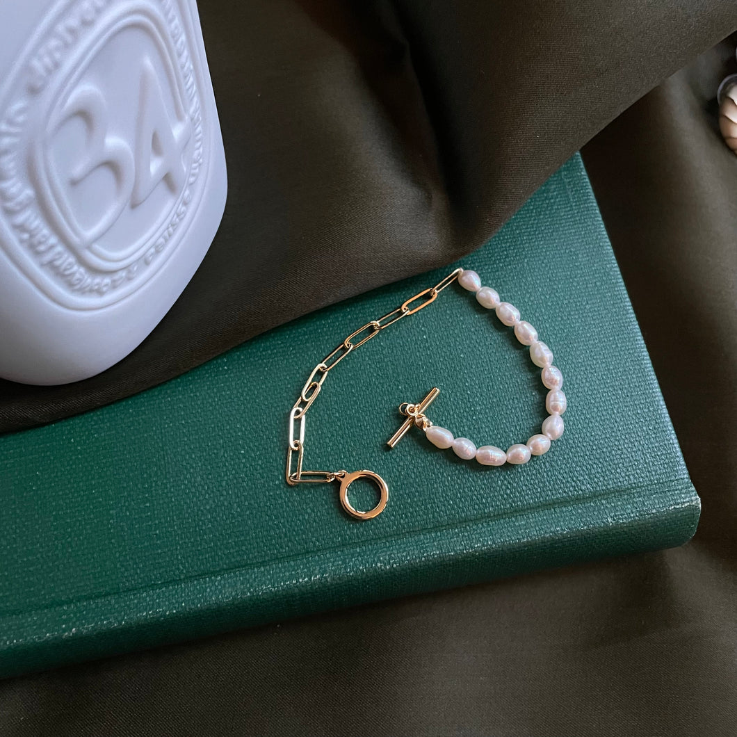 Pearl Chain TQ Bracelet